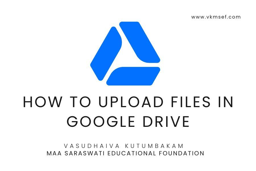 How to Upload File in Google Drive
